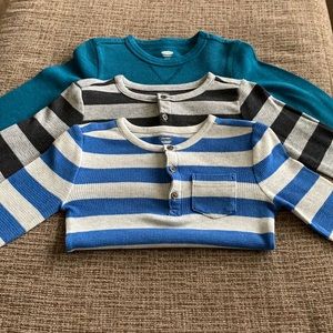 Set of 3 Old Navy Thermal Toddler Long Sleeve Tops